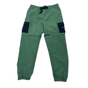 Primitive Skateboarding Cargo Pants Mens Large Green Outdoors Convertible Hiker